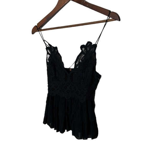Free People Adelle Cami Lace Ruffled Tank Top - Picture 9 of 15
